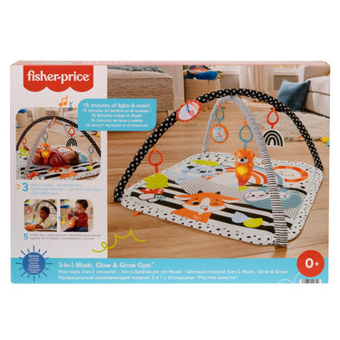 Saltea Muzicala 3 In 1 Cu Centru De Activitati pentru Bebeluși, Fisher Price, 0-1 an